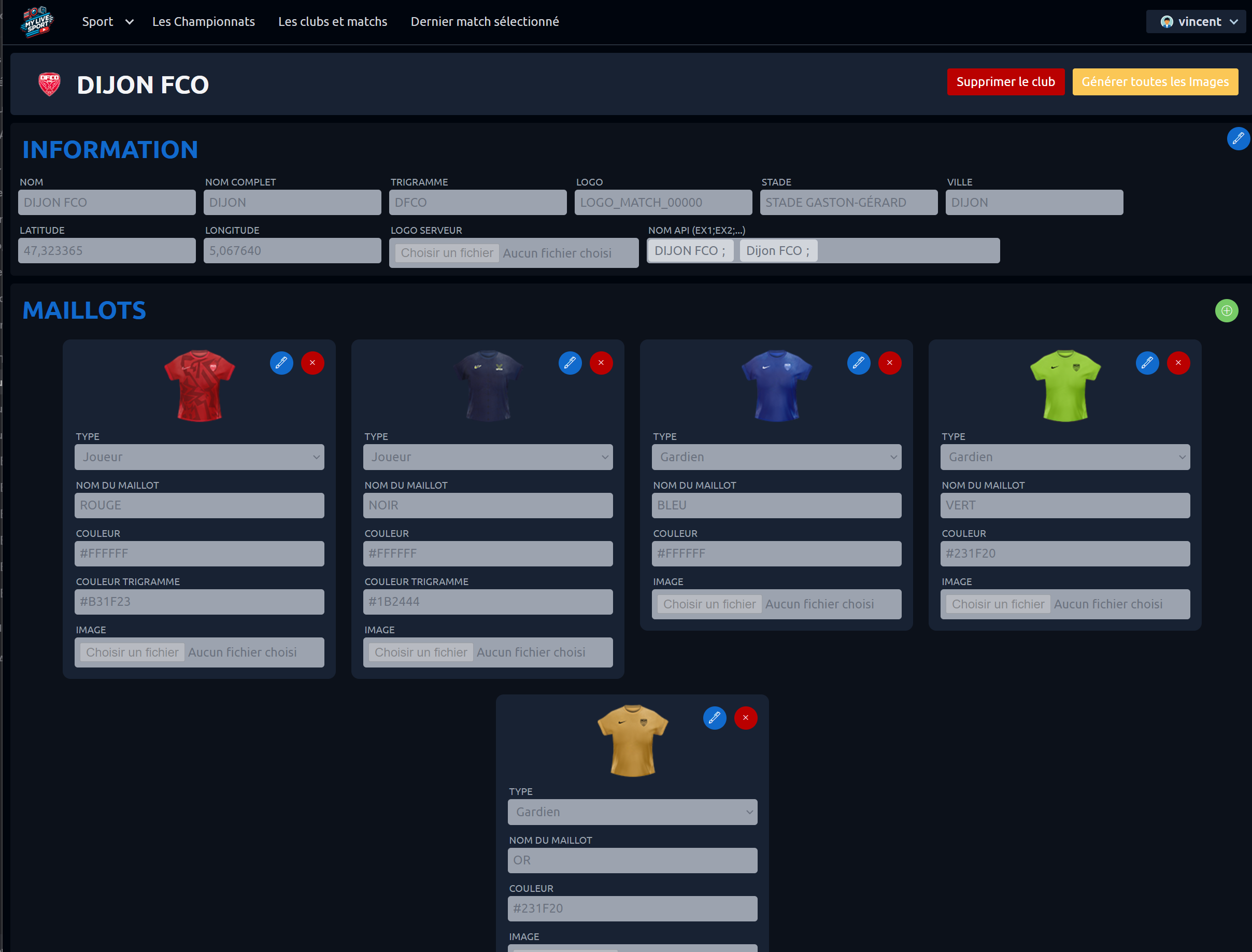Gestion d’équipes — exemple